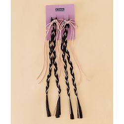 Pine Kids Free Size Hair Extensions - Pink