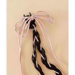 Pine Kids Free Size Hair Extensions - Pink
