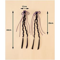 Pine Kids Free Size Hair Extensions - Purple