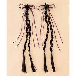 Pine Kids Free Size Hair Extensions - Purple