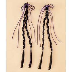 Pine Kids Free Size Hair Extensions - Purple