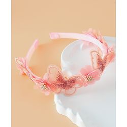 Pine Kids Hair Band Free Size-Pink