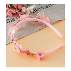 Pine Kids Hair Band Free Size-Pink