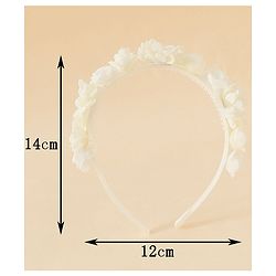 Pine Kids Free Size Hair Bands -White