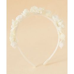 Pine Kids Free Size Hair Bands -White