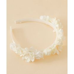 Pine Kids Free Size Hair Bands -White