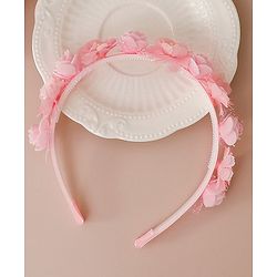 Pine Kids Free Size Hair Bands - Pink