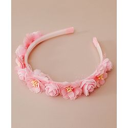 Pine Kids Free Size Hair Bands - Pink