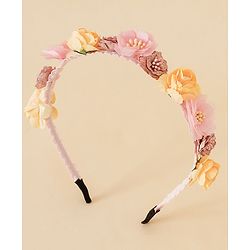Pine Kids Free Size Hair Bands - Pink
