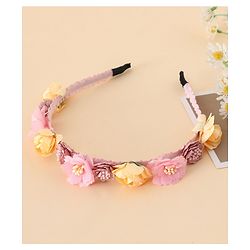 Pine Kids Free Size Hair Bands - Pink