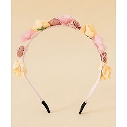 Pine Kids Free Size Hair Bands - Pink