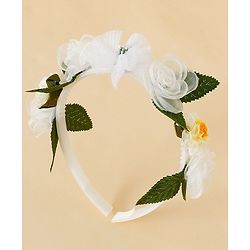 Pine Kids Free Size Hair Bands - White