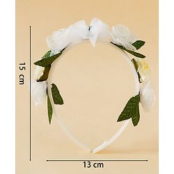 Pine Kids Free Size Hair Bands - White