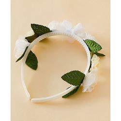 Pine Kids Free Size Hair Bands - White