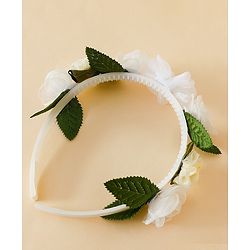 Pine Kids Free Size Hair Bands - White