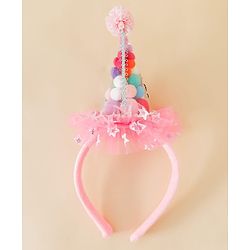 Pine Kids Hair Bands  Free Size - Pink