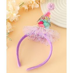 Pine Kids Hair Bands  Free Size -Purple