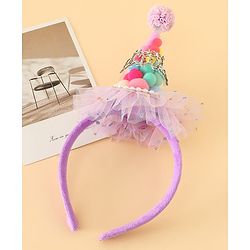 Pine Kids Hair Bands  Free Size -Purple