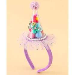 Pine Kids Hair Bands  Free Size -Purple
