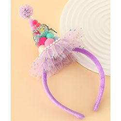 Pine Kids Hair Bands  Free Size -Purple