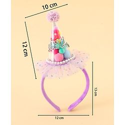 Pine Kids Hair Bands  Free Size -Purple