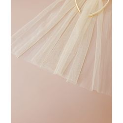 Pine Kids Hair Bands  With Applique Free Size - Beige