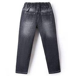 Pine Kids Denim Full Length Washed Jeans - Black