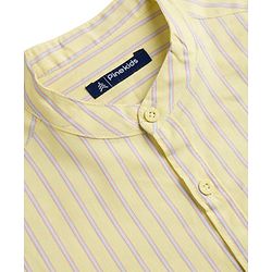 Pine Kids Cotton Woven Full Sleeves Striped Shirt - Multicolor