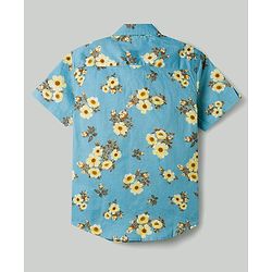 Pine Kids Cotton Woven Half Sleeves Floral Printed Shirt & T-Shirt - Multicolor