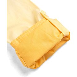 Pine Kids Cotton Woven Full Sleeves Solid Mandarin Collar Shirt with Ombre Effects-  Yellow