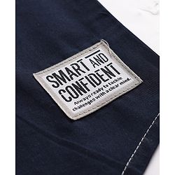 Pine Kids Cotton Woven Full Sleeves Colour Block Solid Colour Shirt - White Maroon & Navy