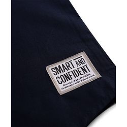 Pine Kids Cotton Woven Solid Shirts Roll Up Sleeves Navy Blue 4-5 Years