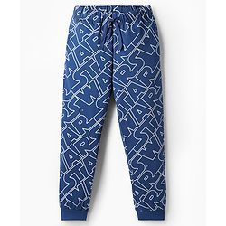 Pine Kids Single Jersey Knit Full Sleeves Star Wars Printed T-Shirt & Pyjama Night Suit- Blue