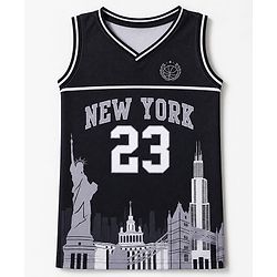 Pine Active Knit Basket Ball Sleeveless Tee With Shorts Set - Black