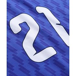 Pine Active Knit Half Sleeves T-Shirt & Shorts With Text Print - Blue