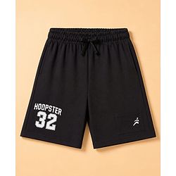 Pine Active Knit Sleeveless Hoopster 32 Printed Crop Tee With Shorts Set - White