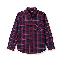 Pine Kids 100% Cotton Woven Full Sleeves Checked Shirt - Multicolor