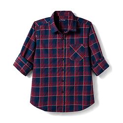 Pine Kids 100% Cotton Woven Full Sleeves Checked Shirt - Multicolor