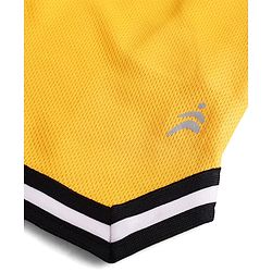 Pine Active Knit Solid Basketball Shorts - Yellow