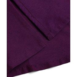 Pine Kids Woven Full Sleeves Floral Embroidered Kurta & Pyjama Set - Purple