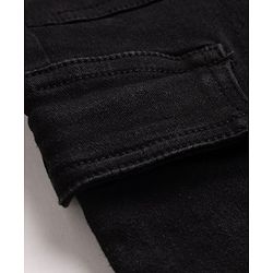 Pine Kids Denim Woven Full Length Jeans in Black for 4-5 Years