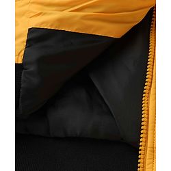 Pine Kids Woven Jacket with Full Sleeves in Golden for 4-5 Years