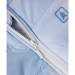 Pine Kids Woven Hooded Jacket with Full Sleeves - Blue