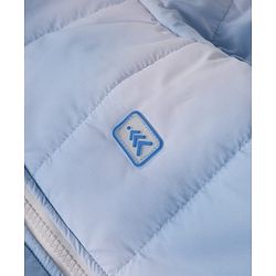 Pine Kids Woven Hooded Jacket with Full Sleeves - Blue