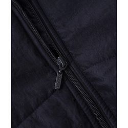 Pine Kids Woven Hooded Jacket with Full Sleeves - Navy Blue