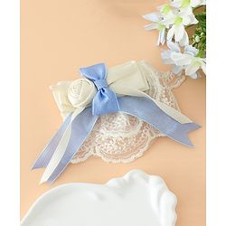 Pine Kids Bow & Butterfly Hair Clips Free Size - Blue