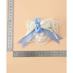 Pine Kids Bow & Butterfly Hair Clips Free Size - Blue