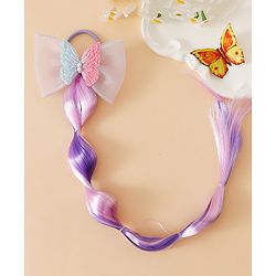 Pine Kids Free Size Hair Extensions - Purple