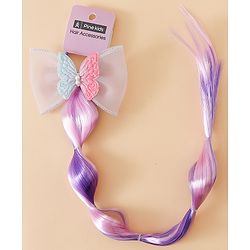 Pine Kids Free Size Hair Extensions - Purple