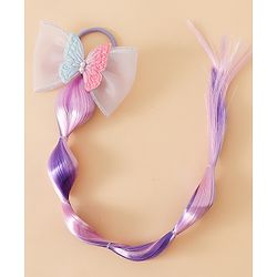 Pine Kids Free Size Hair Extensions - Purple
